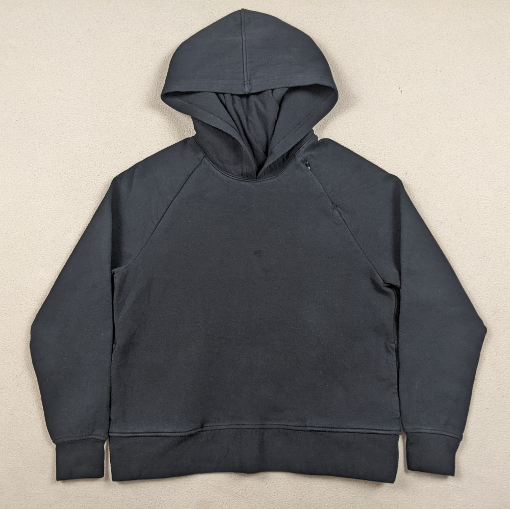 BR Standard Banana Republic Hoodie Sweatshirt Black Pullover Women's Sz Small